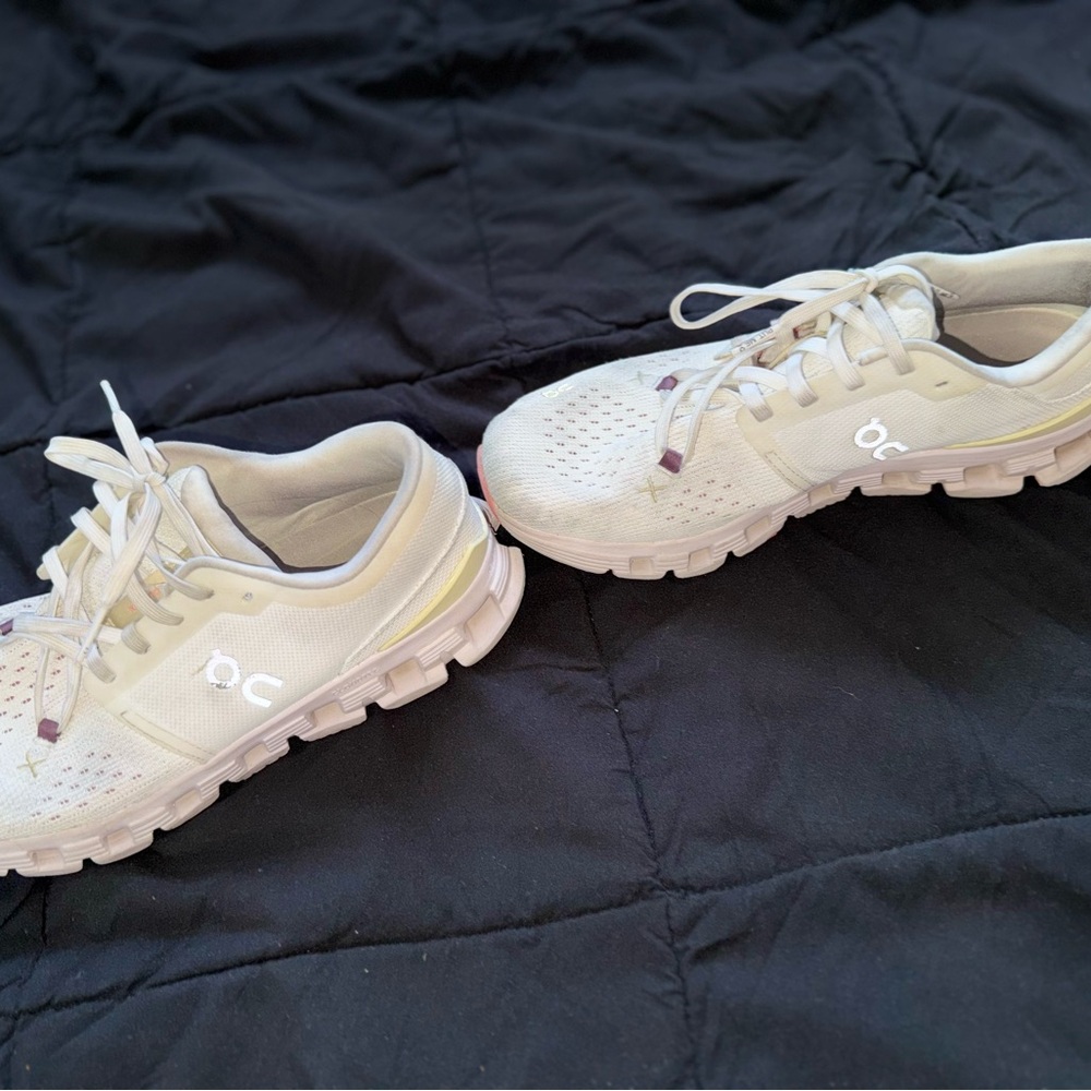 On Running Light Gray Sneakers - Picture 3 of 5